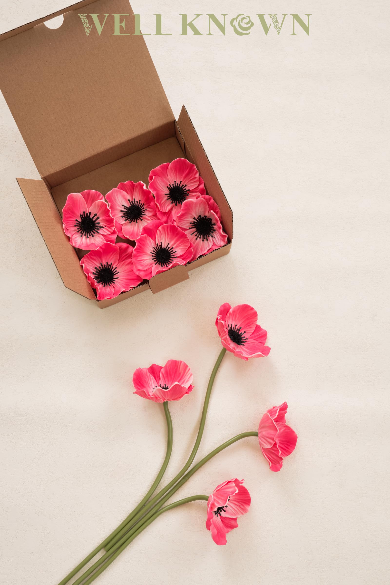 Amazon.com: WELL KNOWN 10pcs Real Touch Flowers 10.9